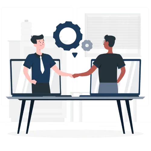 QA Automation collaboration illustration