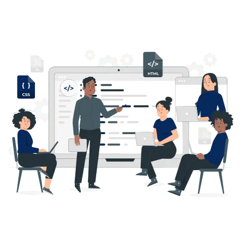 MEAN Stack Development training illustration